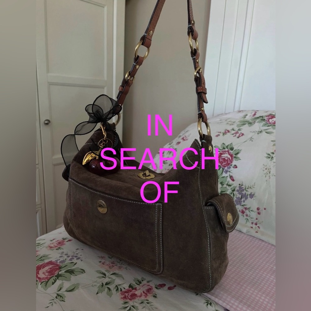ISO LOOKING TO BUY: Coach Chelsea Suede Hobo with Pockets